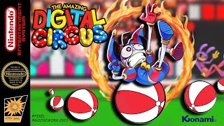 Digital Circus - Hack of Circus Charlie [NES] (Sprite Hack)