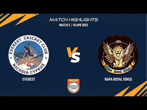 Match 5 - EVE vs NRK | Highlights | FanCode ECS Cyprus | 10 Apr 2023 | ECS23.172