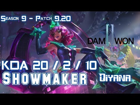 DWG Showmaker QIYANA vs LEBLANC Mid - Patch 9.20 EUW Ranked