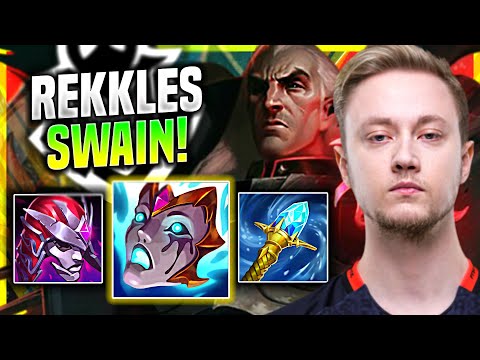 WHEN REKKLES PICKS SWAIN! - G2 Rekkles Plays Swain SUPPORT vs Janna! | Challenger TV