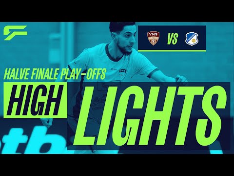HIGHLIGHTS | VNS United - FC Eindhoven | 1e Halve finale Play-offs KvN | Eredivisie Futsal 24/25