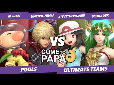 CtP3 SSBU - Myran & Uncivil Ninja Vs. SteveTheWizard & Schrader - Smash Ultimate Teams Tournament