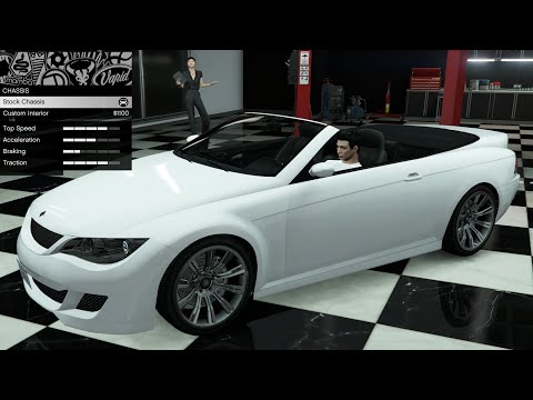 GTA 5 - OG Vehicle Customization - Ubermacht Zion Cabrio (BMW E64 Convertible)