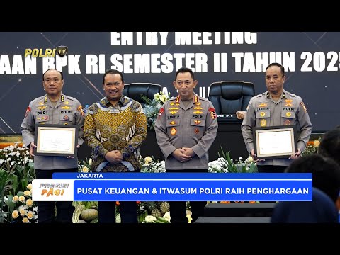 BPK RI APRESIASI PENGELOLAAN KEUANGAN POLRI DALAM ENTRY MEETING 2025
