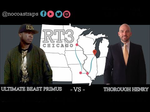 Ultimate Beast Primus vs Thorough Henry (2017 ROY Battle) - No Coast Raps | Road Trip 3 (CHI)