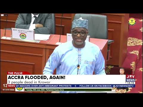 June records 593.2 mm rainfall, highest in Ghana’s history - Muntaka Mubarak Mohammed