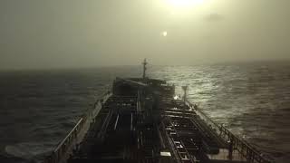 Bad weather in the red Sea