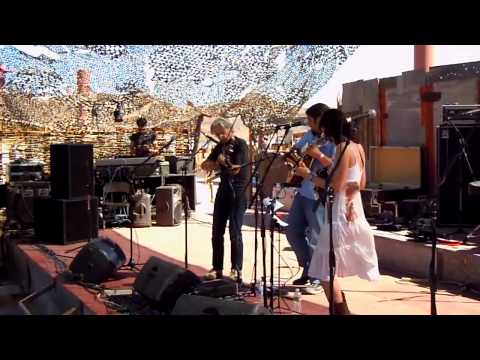 Darol Anger, Scott Law, Sharon Gilchrist @ Joshua Tree Roots Music Festival 10-10-10