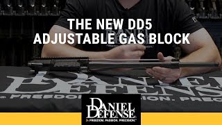 The New DD5 Adjustable Gas Block
