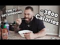 EVERYTHING I EAT IN A DAY PREPPING FOR THE OLYMPIA