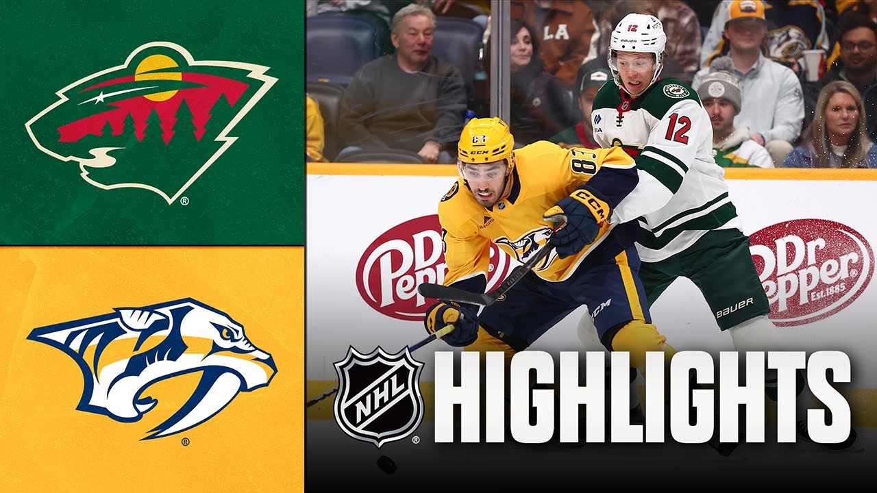 2월05일 미네소타 내슈빌 NHL 하이라이트