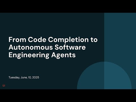 Watch: From Code Completion to Autonomous Software Engineering Agents