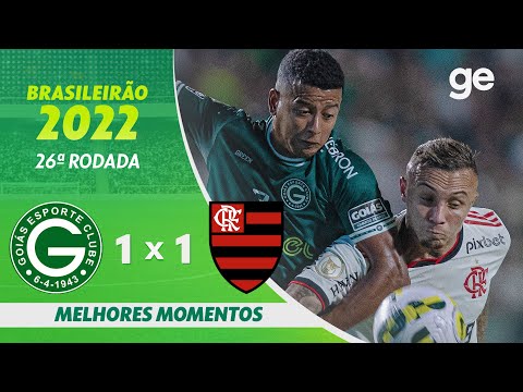 Gols e lances de Goiás x Flamengo