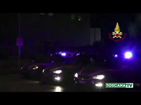 2019-11-07 PRATO - OMAGGIO POLIZIA E PUBBLICA ASSISTENZA A VIGILI FUOCO