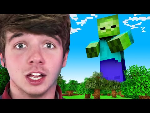 Minecraft, But I’m Hunted By A Giant!