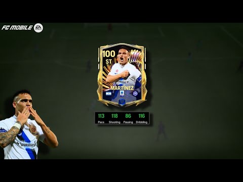 This Lautaro Martínez card Complete striker ? || fc mobile