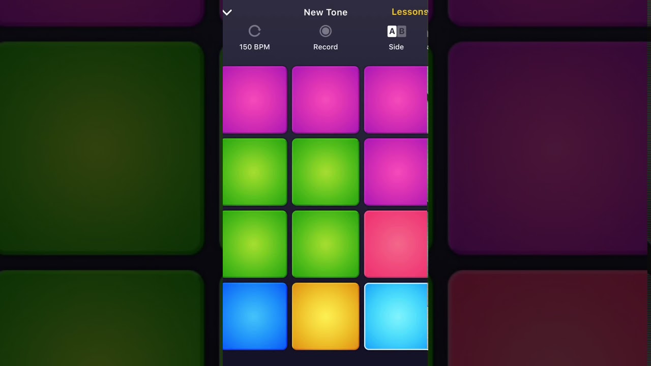Easy drum beat on drum pad