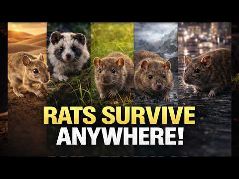 How Rats Adapted to EVERY Environment on Earth 🐀 Desert, Ocean, Mountains & Cities Explained