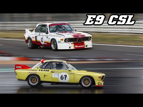BMW E9 CSL 3.0 and 3.5 | straight-6 M-POWER sounds (2017-2019)