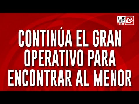Búsqueda de Lian: habla el ministro de Seguridad de Córdoba