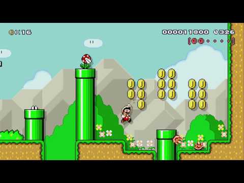 3-2:Claustrophobia by Myuu - Super Mario Maker - No Commentary 1bk