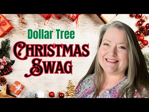 Dollar Tree Christmas Swag DIY ~ Large Jingle Bell Christmas Swag For Your Front Door Christmas DIY