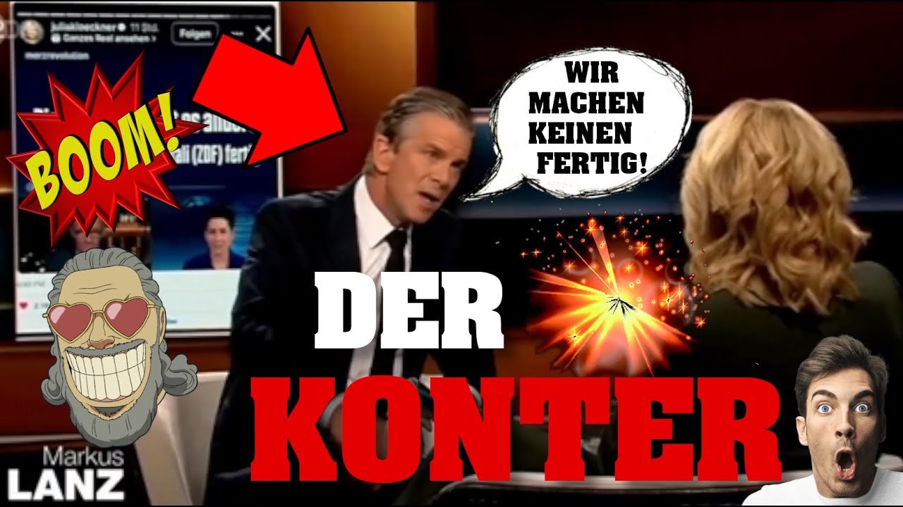 MODERATOR bedrängt und attackiert Pilawa-FREUNDIN! 💥⚡️| Markus Lanz #PolitSatire