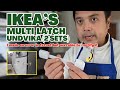 IKEA S MULTI LATCH UNDVIKA 2 SETS I Made An Error In 1st Set But Was Able To Rectify It