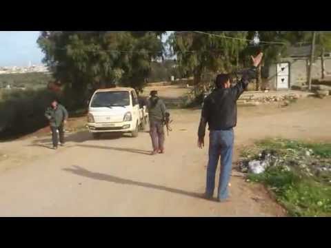 استهداف حاجز الكبريت في درعا البلد بالمدفعية من قبل كتيبة أبناء الأقصى