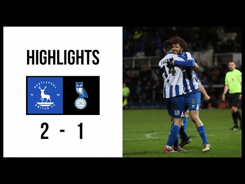 Mancini scores winner to open 2025 🎇 | Hartlepool United 2-1 Oldham Athletic