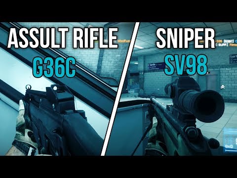 From An Assult Rifle To A Sniper! The G36C Is Worst Than The SV98 (Battlefield 3)