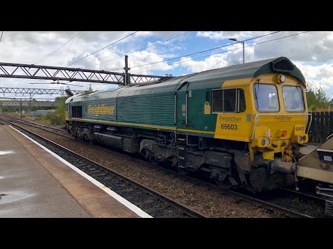Freightliner 66603 Guide Bridge Yard - Tunstead Sdgs @ Guide Bridge, 27/9/21