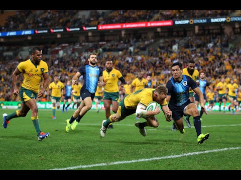 Reece Hodge try v Argentina 2019 TRC