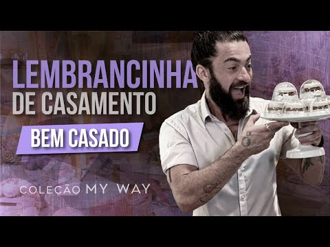How to make a wedding favor with handmade soap (BEM CASADO)