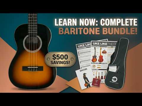 Kala SSMHG-B Sunburst Baritone Ukulele — Complete Bundle with Online Courses & Accessories image 9