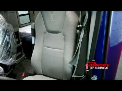 Kenworth T680. The seat and how it helps you work
