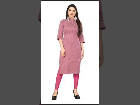 Ladies Plain Cotton Kurti