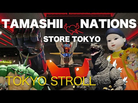 High-quality anime and action hero figures! A visit to TAMASHII NATIONS STORE TOKYO in Akihabara