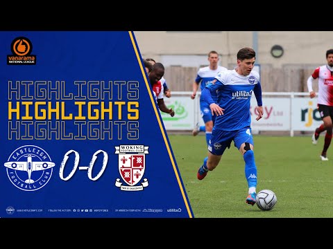 Spitfires held to goalless draw | HIGHLIGHTS | Eastleigh 0 0 Woking | 12/04/2021