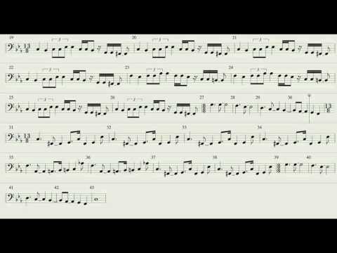 "Starless" King Crimson-13/8 time signature Bass Part 2