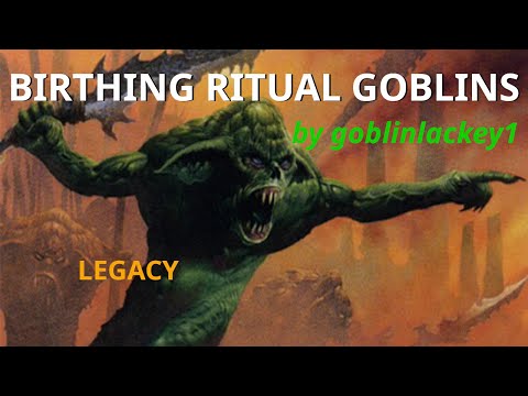 goblinlackey1 plug: BIRTHING RITUAL GOBLINS! Legacy MTGO League w/ Mogg War Marshall, Broadside