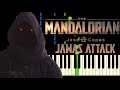 The Mandalorian Jawas Attack Jawas Theme Piano Tutorial Sheet Music