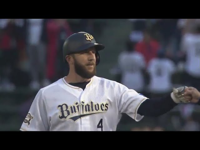 【1回裏】バファローズ・モレルも続いた!! 今季初打点となるタイムリー!! 2017/4/25 Bs-L
