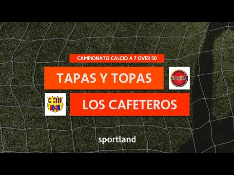 HIGHLIGHTS • Calcio a 7 Over 50 • Tapas Y Topas v Los Cafeteros