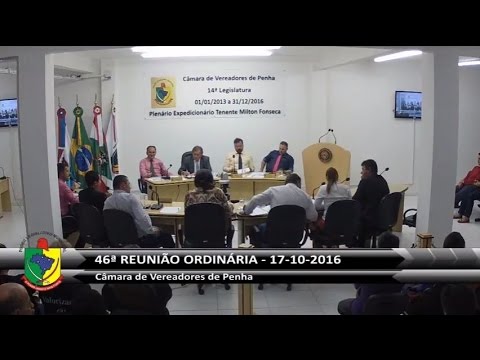 46ª Reunião Ordinária 17/10/2016