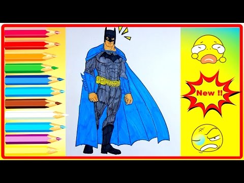 Batman Coloring Book  - Coloring Pages For Kids - Batman Coloring Pages Part2
