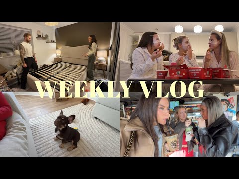 Weekly Vlog, Bedroom updates, shopping, meeting our besties puppy, girls night in! Immie and Kirra
