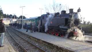 preview picture of video 'Treno a vapore delle Ferrovie della Calabria'