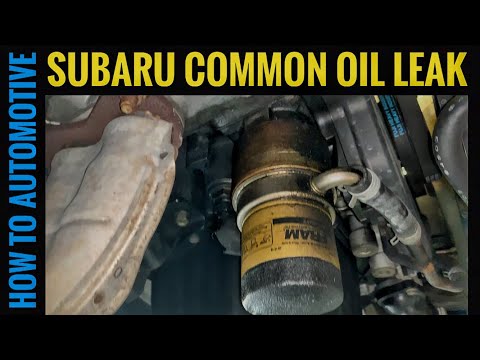 How To Reseal Your Subaru Forester's Engine Oil Cooler And Oil Filter Housing