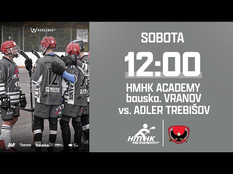 LIVESTREAM: HMHK ACADEMY bauska. VRANOV U20 - HBK ADLER TREBIŠOV U20